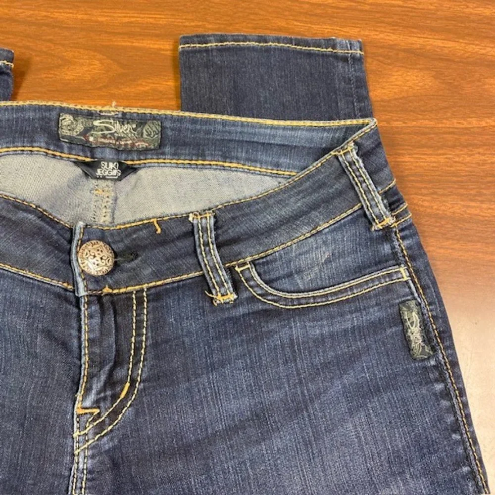 Silver Suki Jegging‎ Jeans, Size 27W/31L, EUC